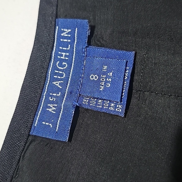 J.‎ McLaughlin Silk Black Pants with Straight Leg Cut and High Waist Size 8 - Picture 3 of 8